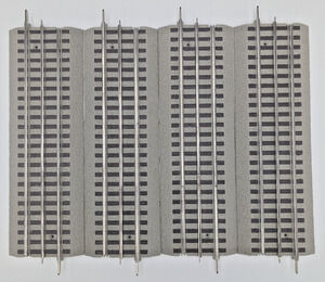 Lionel O Scale 10" Straight FasTrack Pack 4 Pieces Track